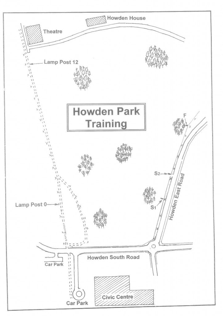 Map for Howden Park Hill reps